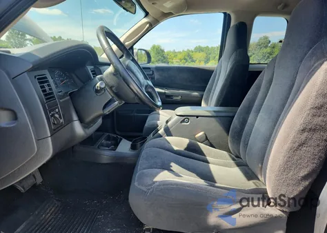 2003 Dodge Dakota Slt из США, поврежденный, VIN 1D7HL42N53S190029